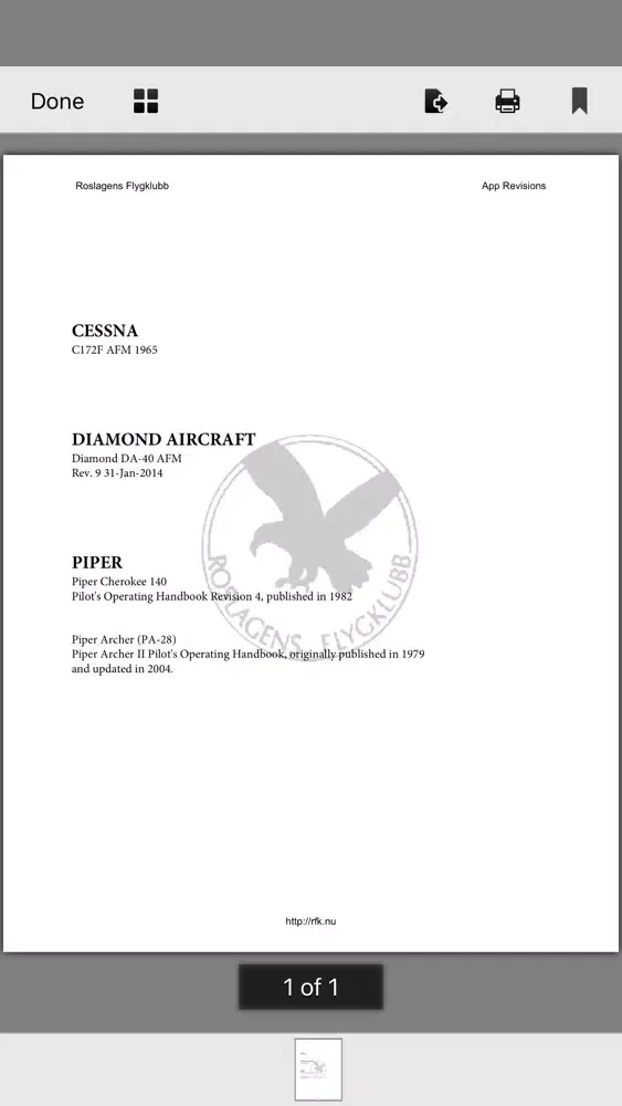 تصاویر Roslagens Flygklubb Study Apps