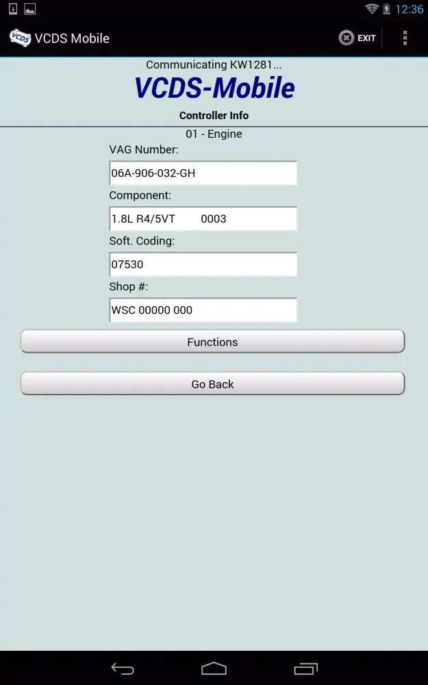 VCDS Mobile應用截圖