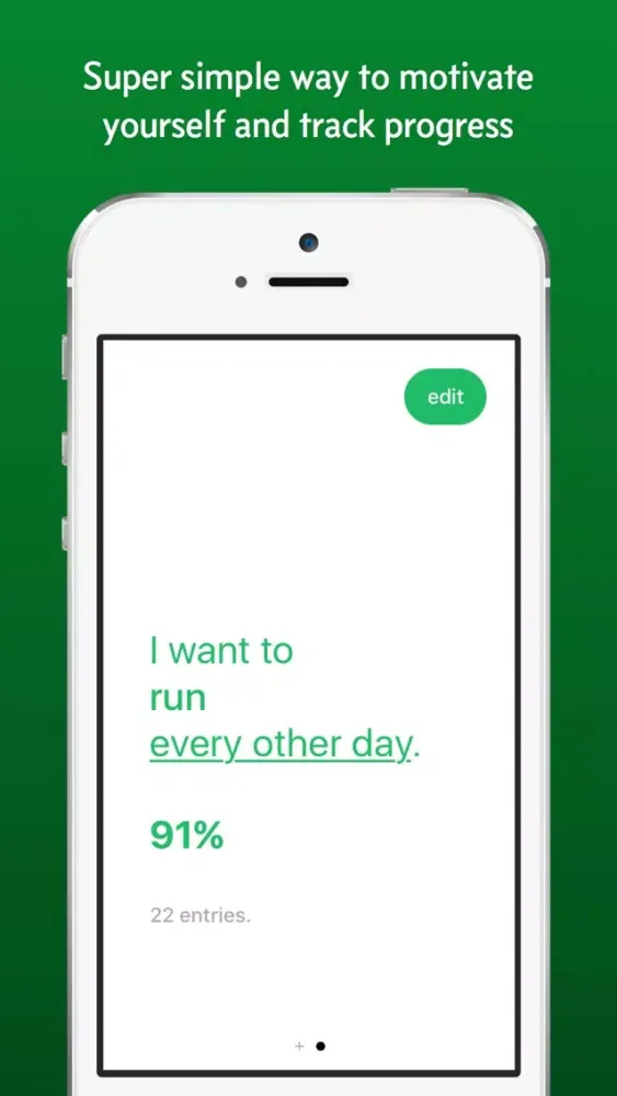 Habit - change your habits by tracking and hitting your goals স্ক্রিনশট