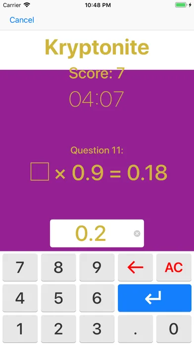 KS2 Times Tables स्क्रीनशॉट