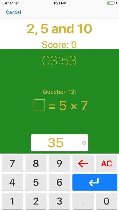 KS2 Times Tables स्क्रीनशॉट