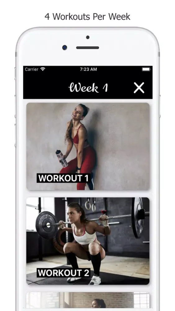 Screenshot di FemFit