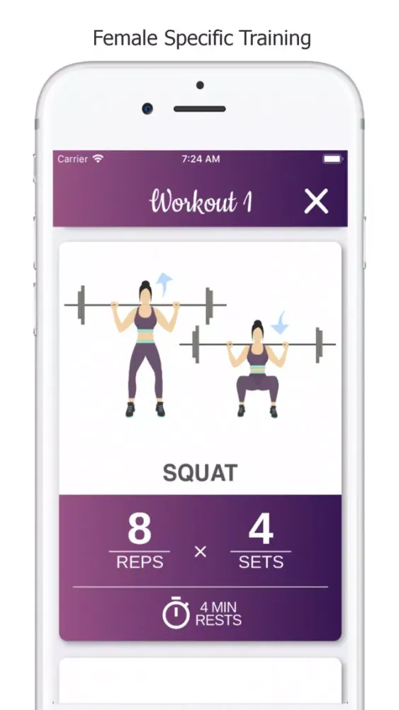 Screenshot di FemFit