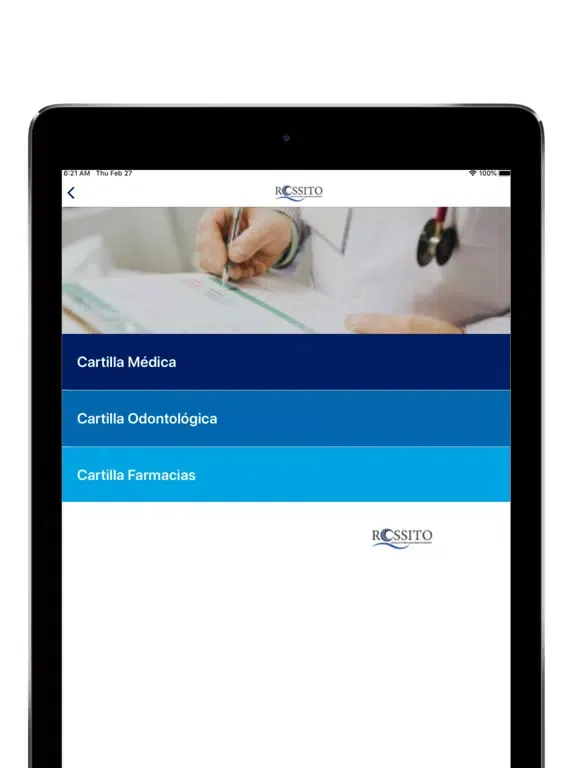 ROSSITO iPad 應用截圖