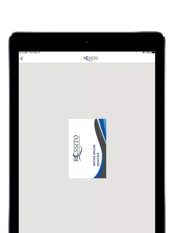 ROSSITO iPad 應用截圖