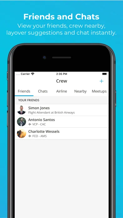 تصاویر RosterBuster Crew App