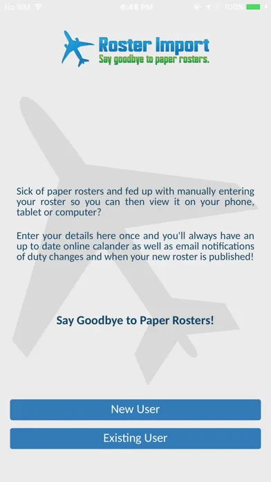 Roster Import سکرین شاٹس