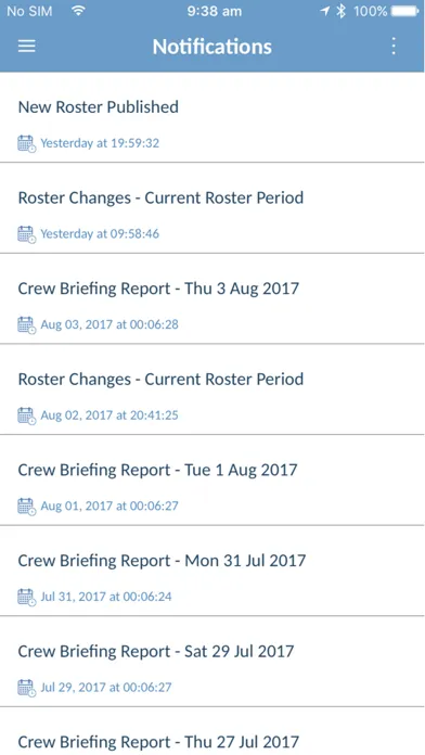 Roster Import سکرین شاٹس
