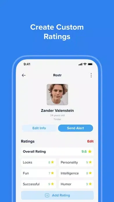 Tangkapan layar Rostr APP