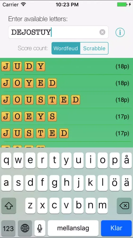 English Words स्क्रीनशॉट