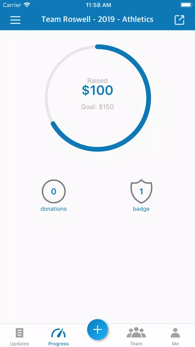 Zrzuty ekranu Fundraising for Roswell Park
