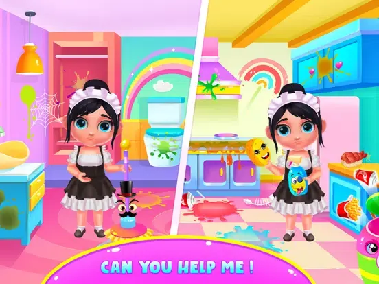 Candy House Cleaning iPad  Ekran Görüntüleri