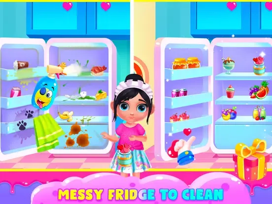 Candy House Cleaning iPad  Ekran Görüntüleri