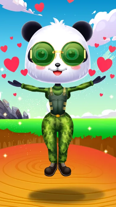 Screenshot di Cute Panda - The Virtual Pet