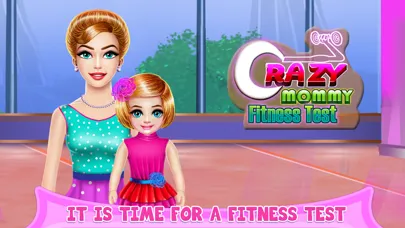 Capturas de tela do Crazy Mommy Fitness Test