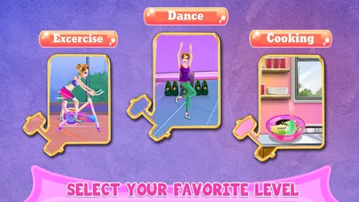 Capturas de tela do Crazy Mommy Fitness Test