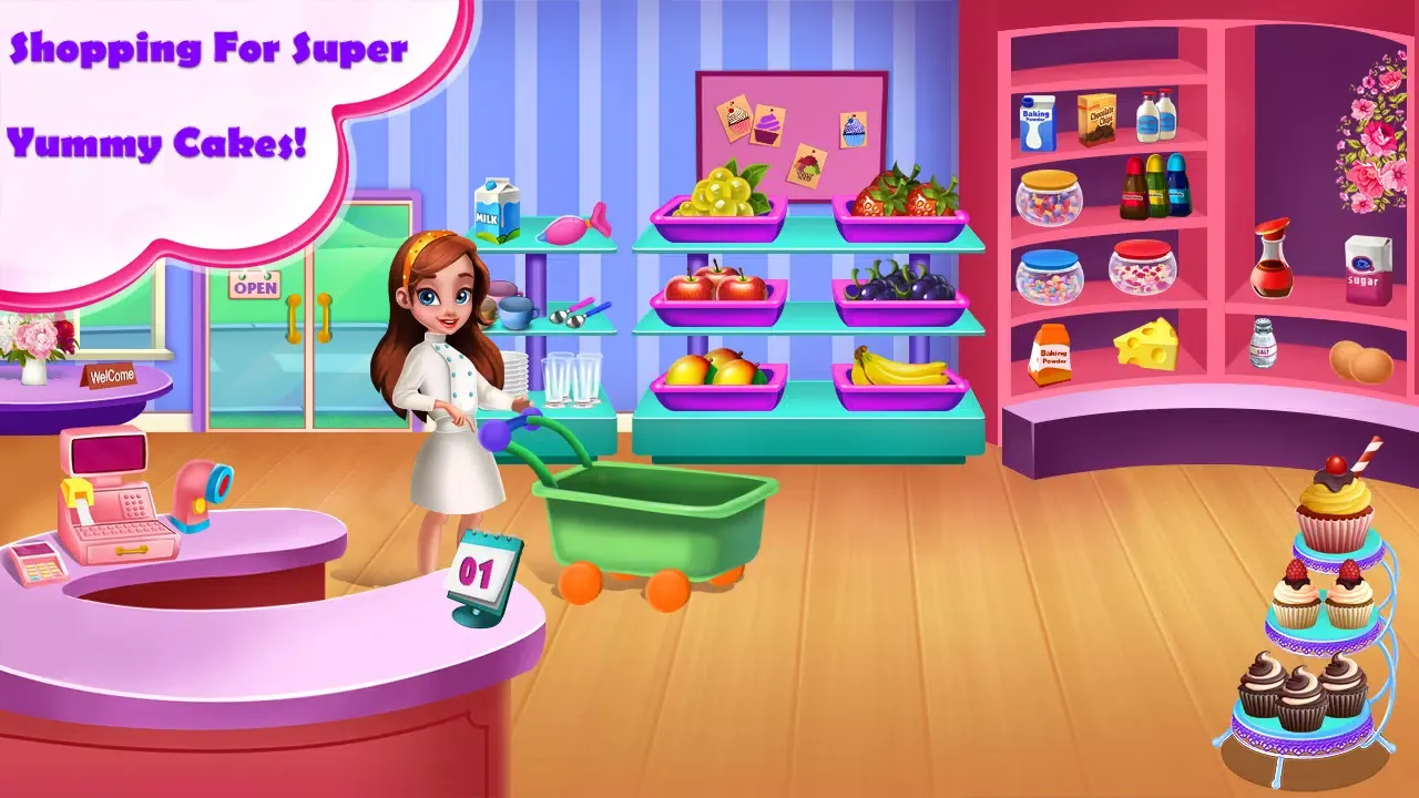 Doll Bakery Delicious Cakes Screenshots