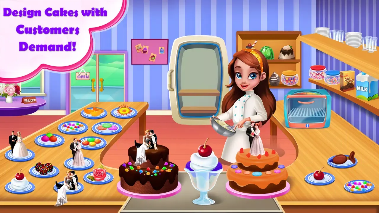 Doll Bakery Delicious Cakes Screenshots