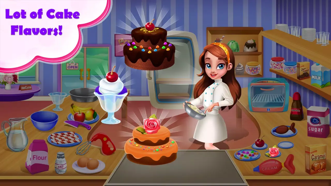 Doll Bakery Delicious Cakes Screenshots