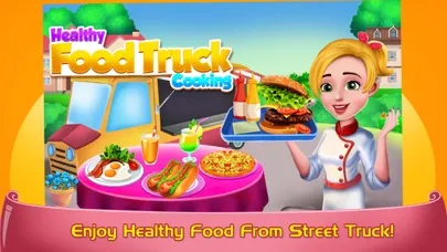 Capturas de pantalla de Healthy Food Truck Cooking