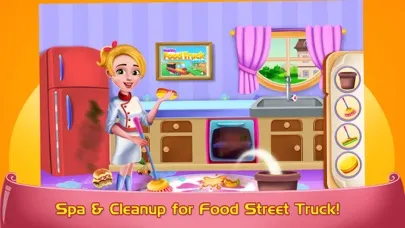 Capturas de pantalla de Healthy Food Truck Cooking