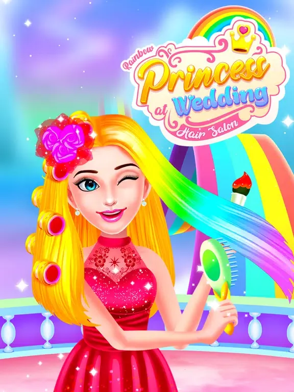 Tangkapan skrin Princess at Wedding Hair Salon iPad 