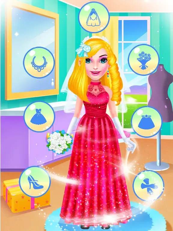 Tangkapan skrin Princess at Wedding Hair Salon iPad 