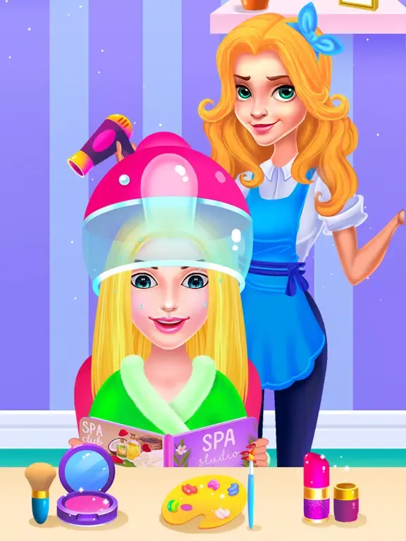 Tangkapan skrin Princess at Wedding Hair Salon iPad 
