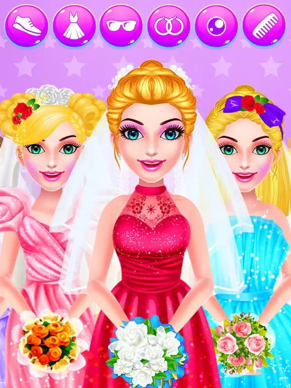 Tangkapan skrin Princess at Wedding Hair Salon iPad 