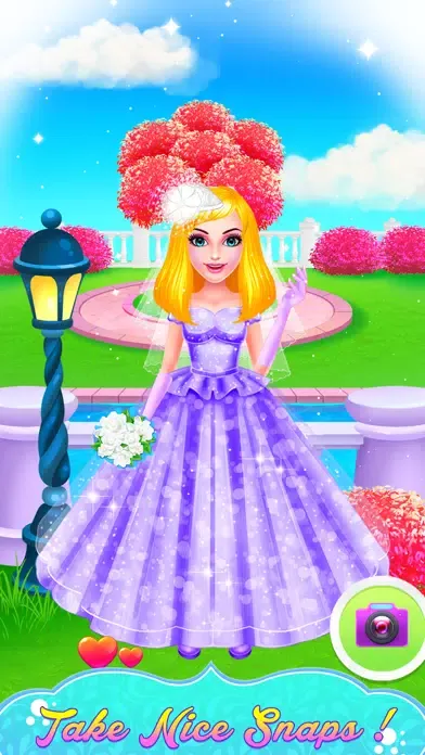 Tangkapan skrin Princess at Wedding Hair Salon
