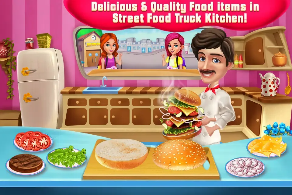 Captures d'écran de Food Truck Cooking & Cleaning
