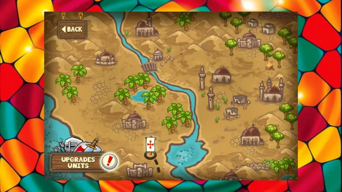 Capturas de tela do Crusader Defense 2