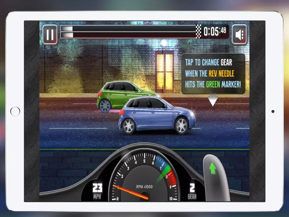 Tangkapan layar Mighty motors super speed iPad 
