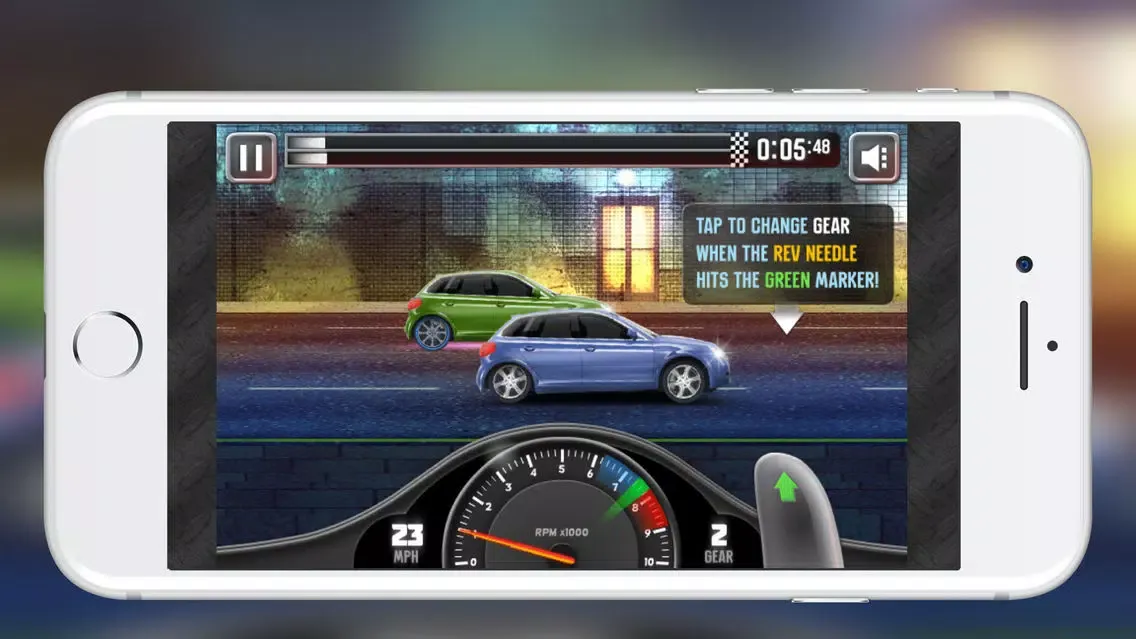Tangkapan layar Mighty motors super speed
