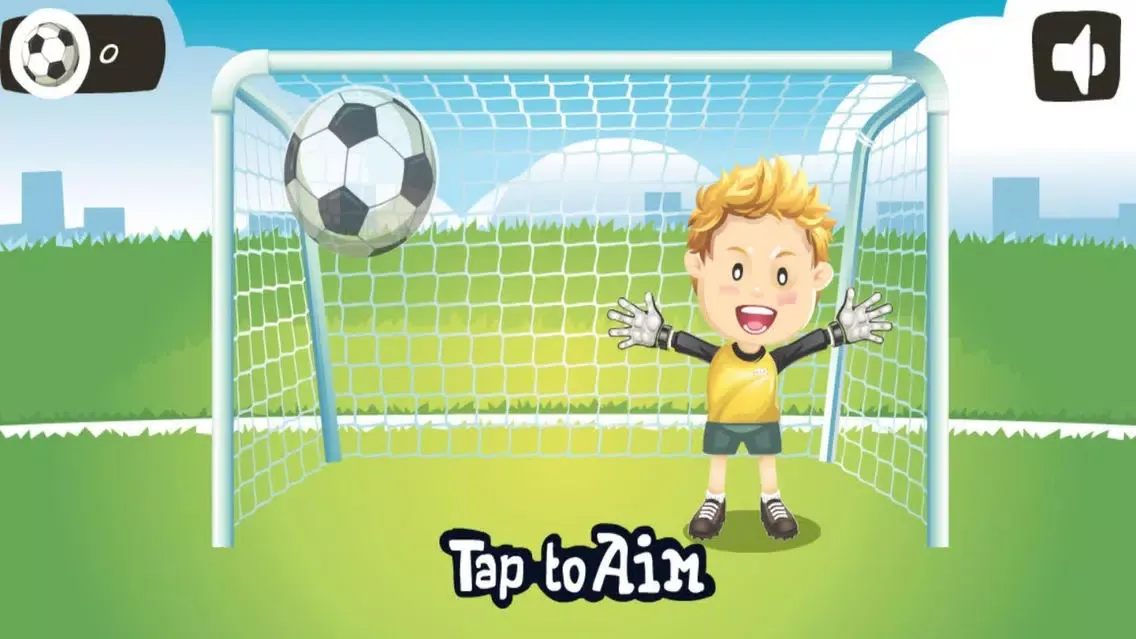 Captures d'écran de Football penalty Hit the ball