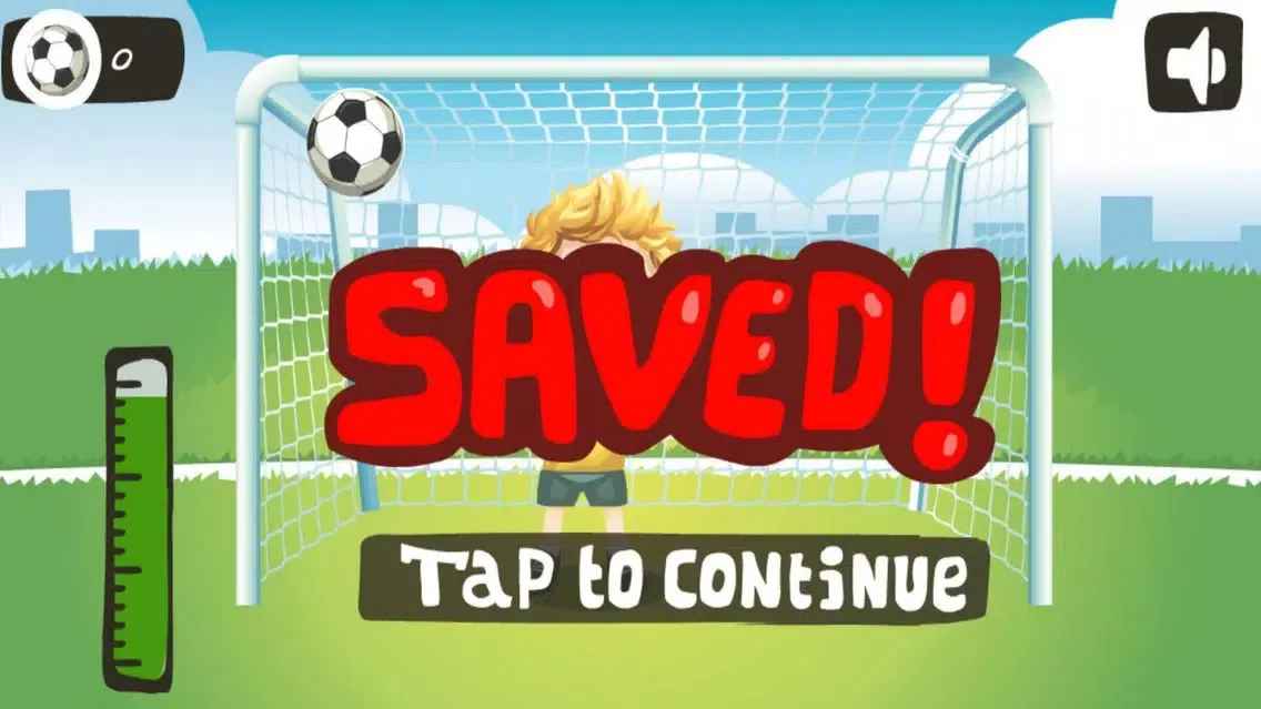 Captures d'écran de Football penalty Hit the ball