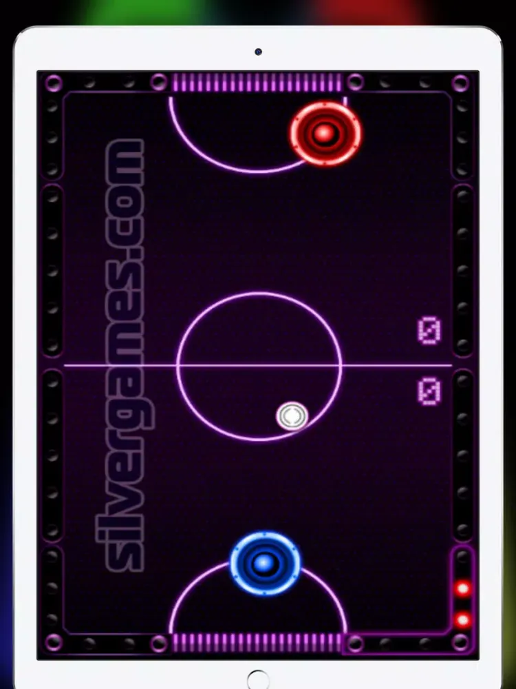 Capturas de pantalla de Glow Hockey 3 - Воздушный хоккей iPad 