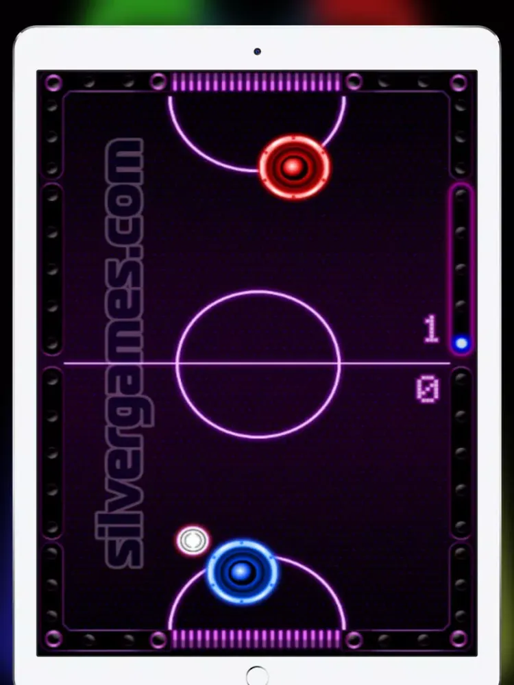 Capturas de pantalla de Glow Hockey 3 - Воздушный хоккей iPad 