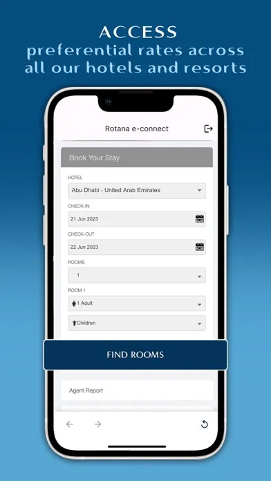 Rotana e-connect Screenshots