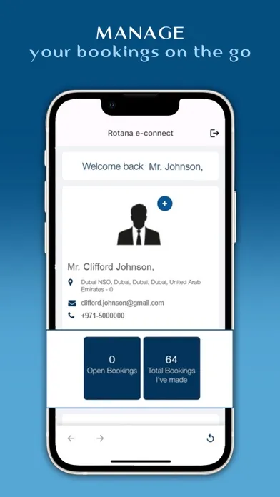 Rotana e-connect Screenshots
