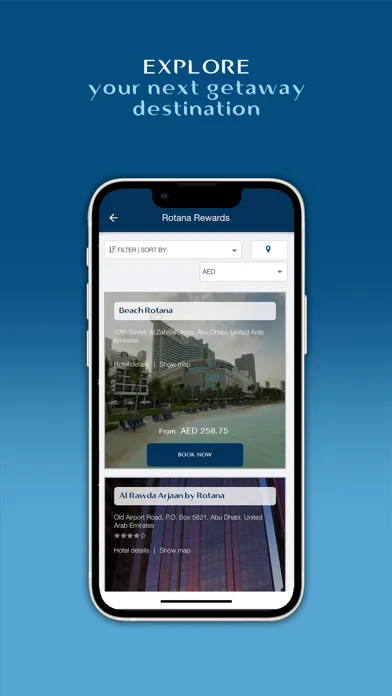 ภาพหน้าจอของ Rotana Rewards
