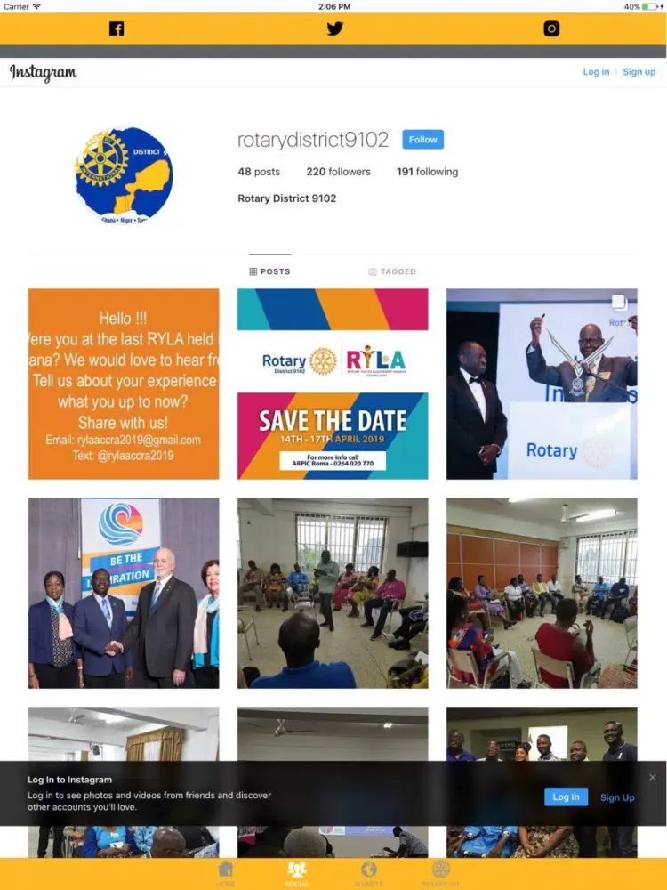 Rotary D9102 iPad  স্ক্রিনশট