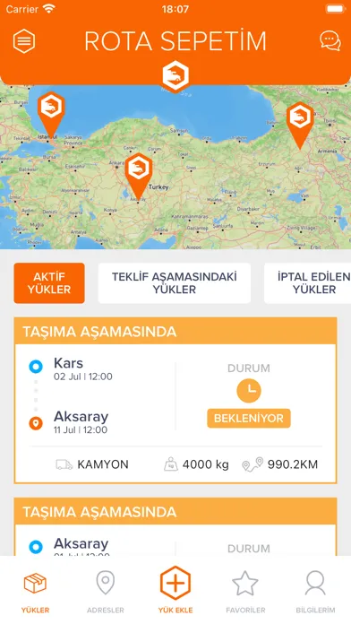 RotaSepetim سکرین شاٹس