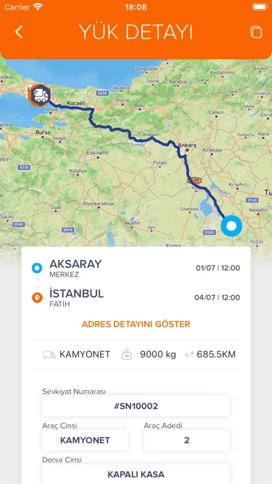 RotaSepetim سکرین شاٹس