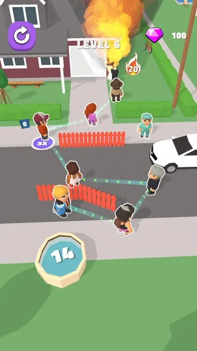 Captures d'écran de Catch It 3D