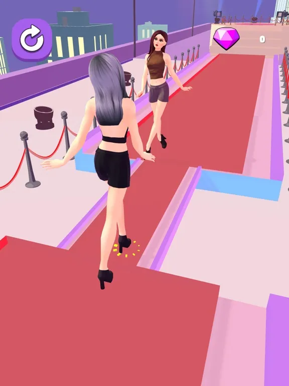 Catwalk Girl iPad 应用截图