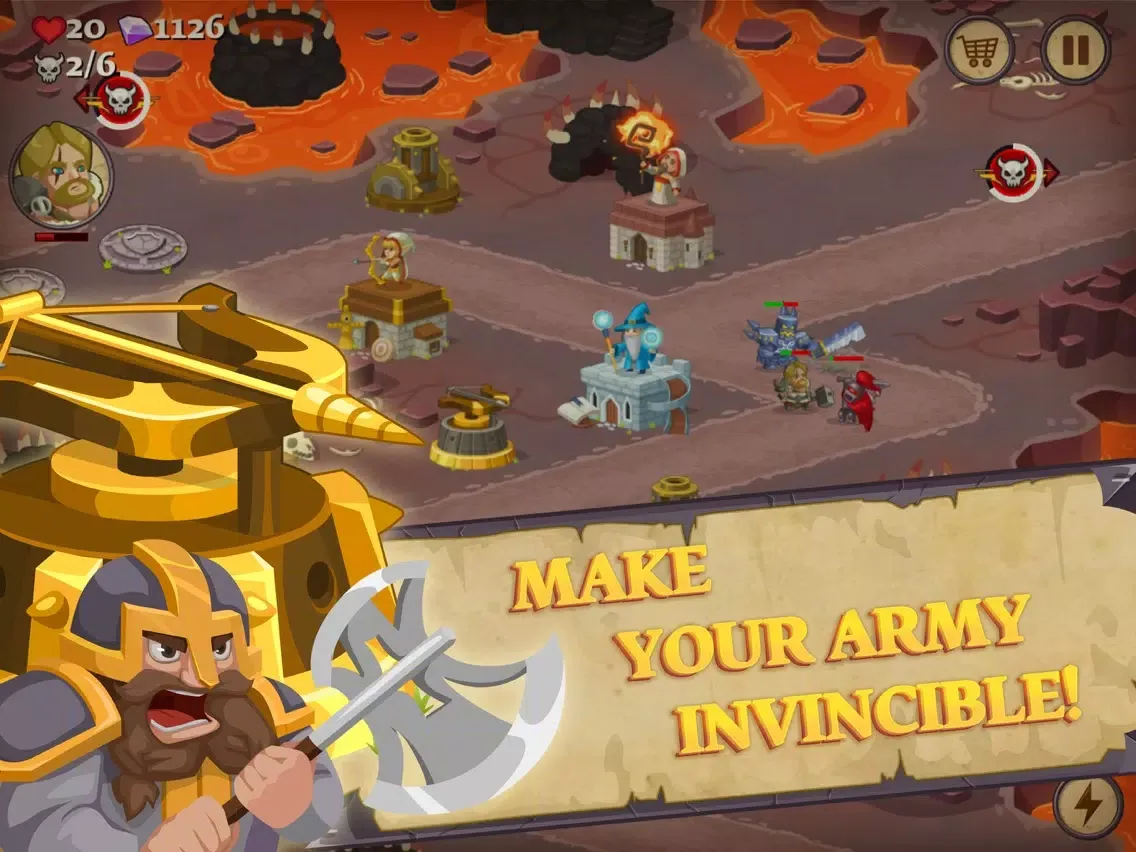 Clash Defense iPad  Screenshots