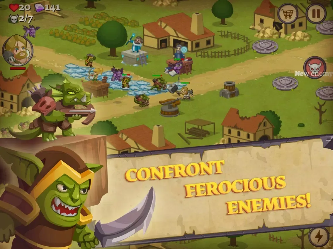 Clash Defense iPad  Screenshots