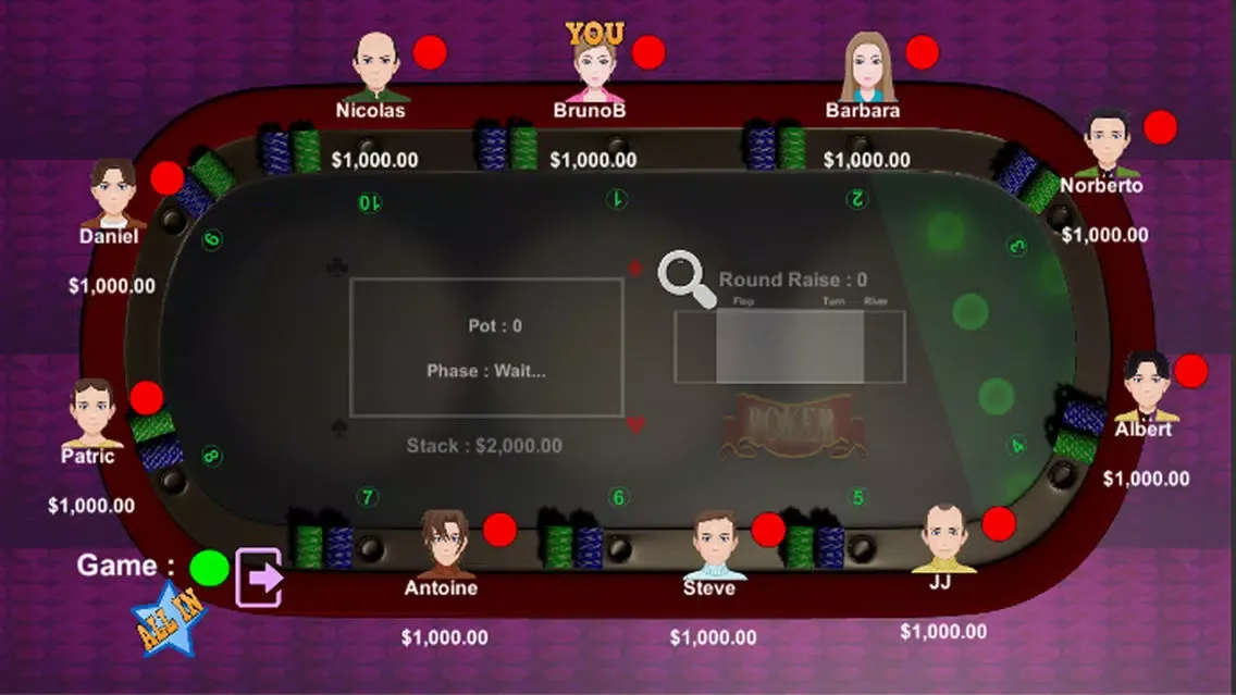Ảnh chụp màn hình của Poker Royal Texas