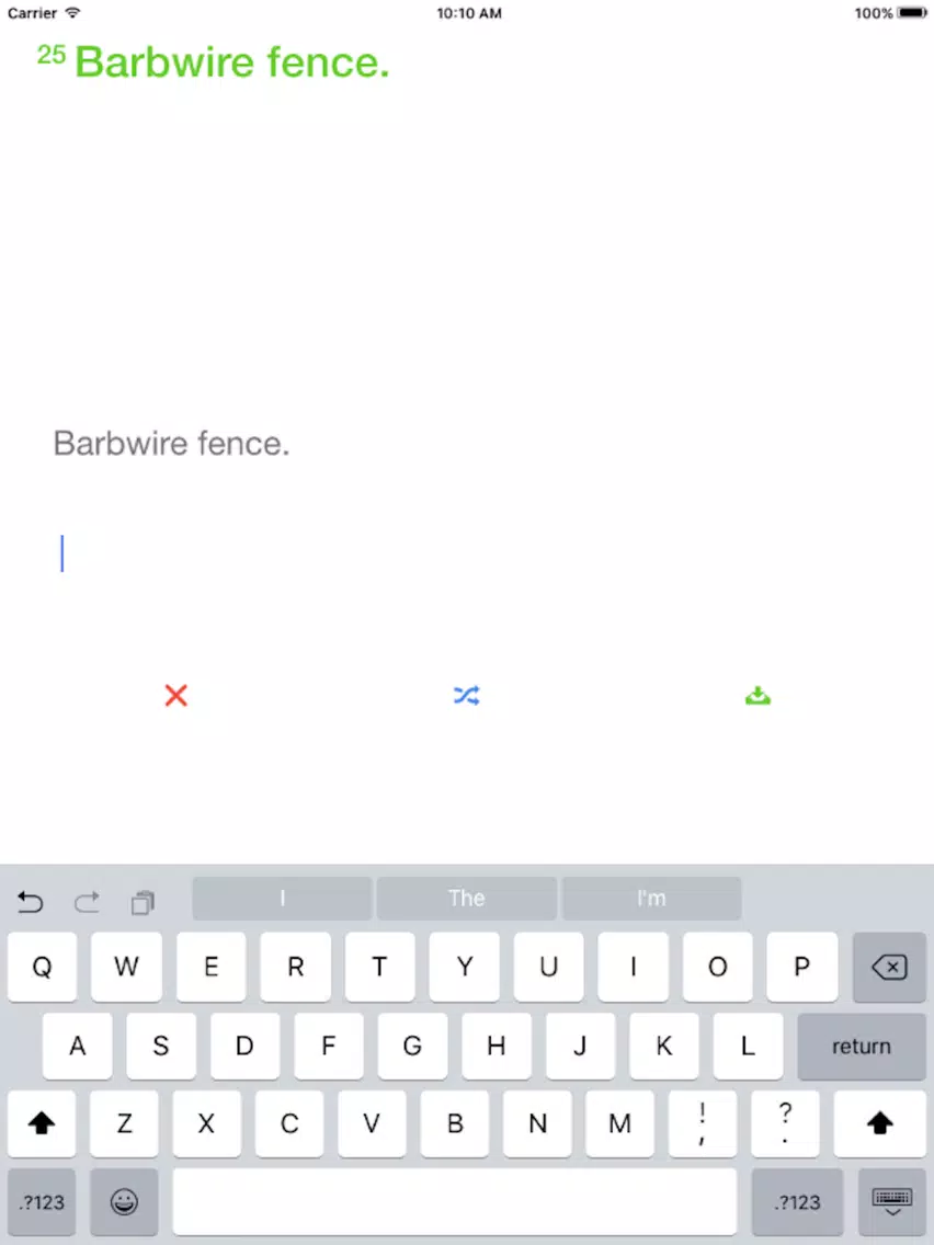 Скриншоты Anagramatizer - A simple tool for creating and saving anagrams. iPad 